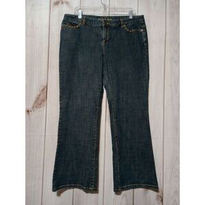 Michael Kors Jeans‎ Ladies 14 Petite Bootcut Studded Pockets